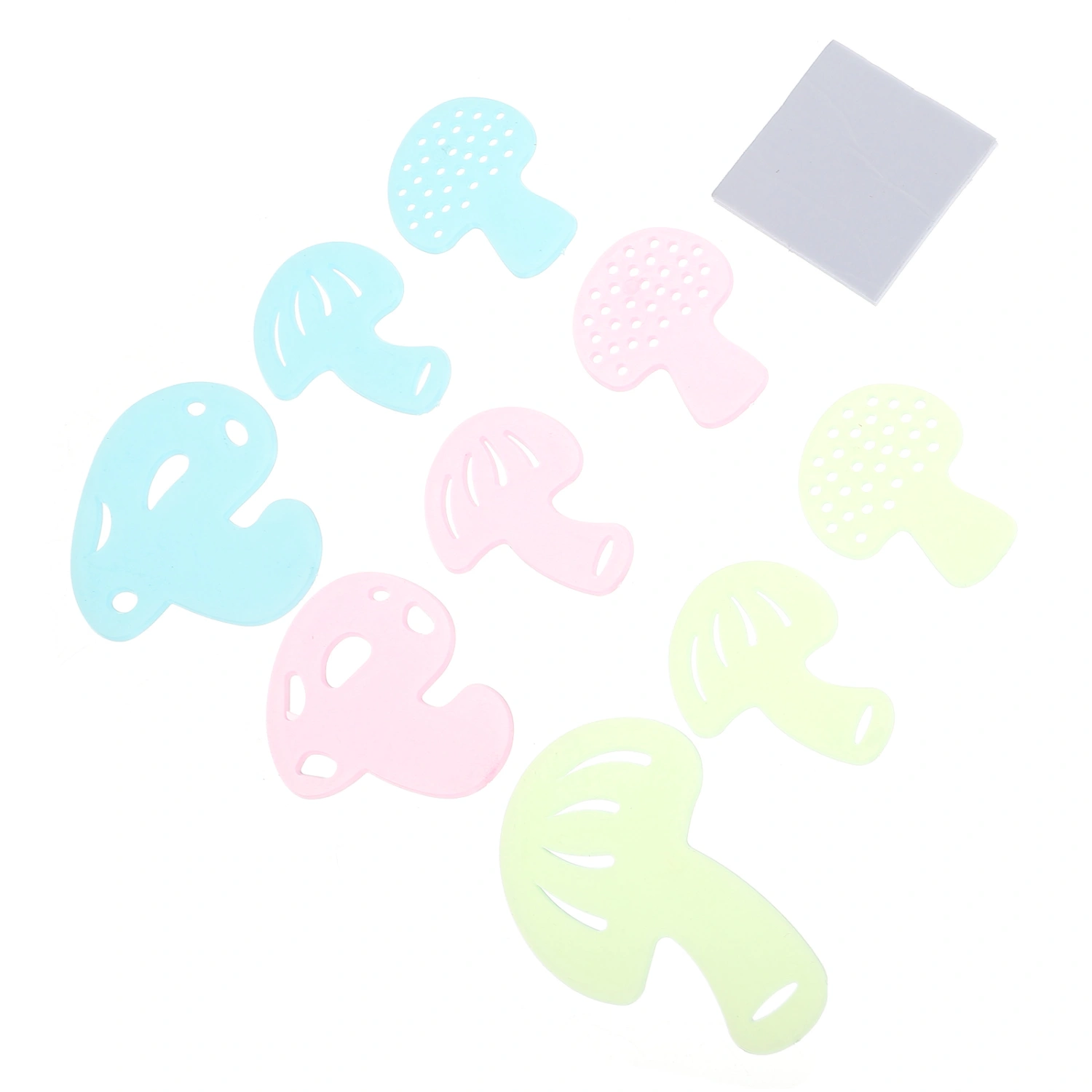 36 Pcs Luminous Mushroom Stickers Glow in The Dark Wall Decals Luminous Decals