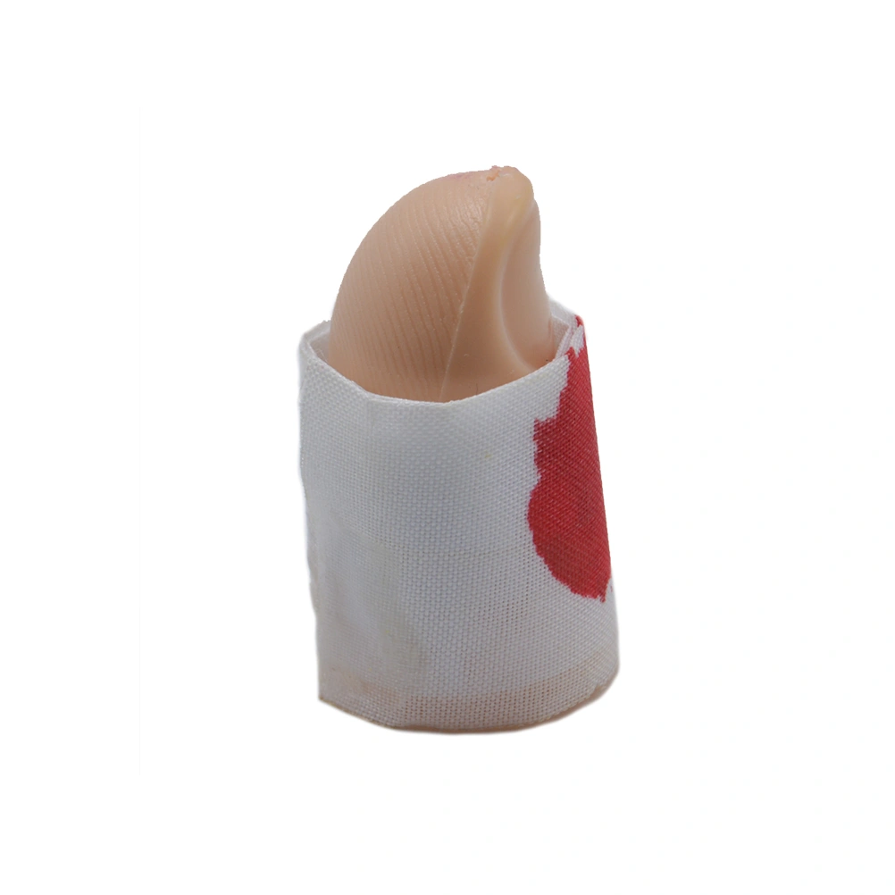 2pcs Halloween Props Simulation Broken Fingers Realistic Horror Novetly Injured Finger Toys Simulation Blood Broken Finger Haunted House Decorations Accessory