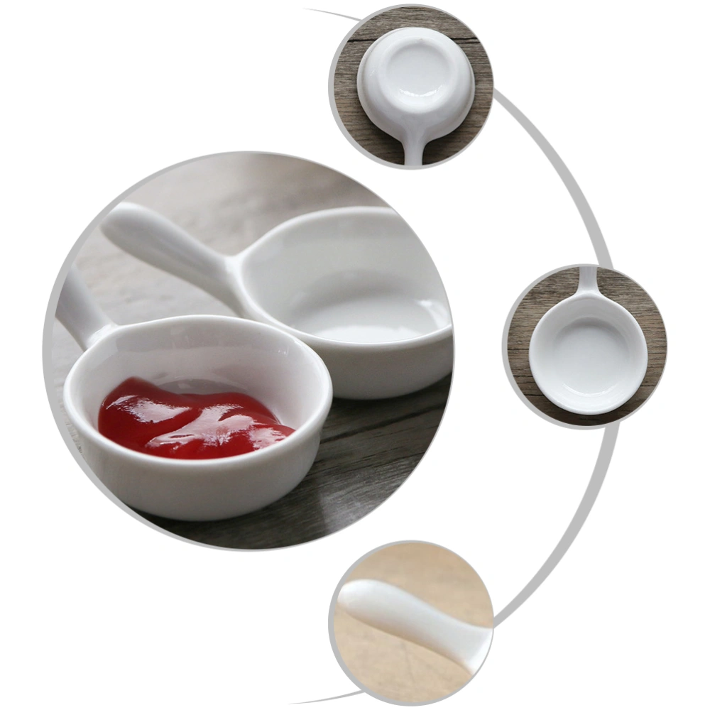 4Pcs Household Small Sauce Cup Mini Dipping Sauce Dish Simple Side Dishes Holder