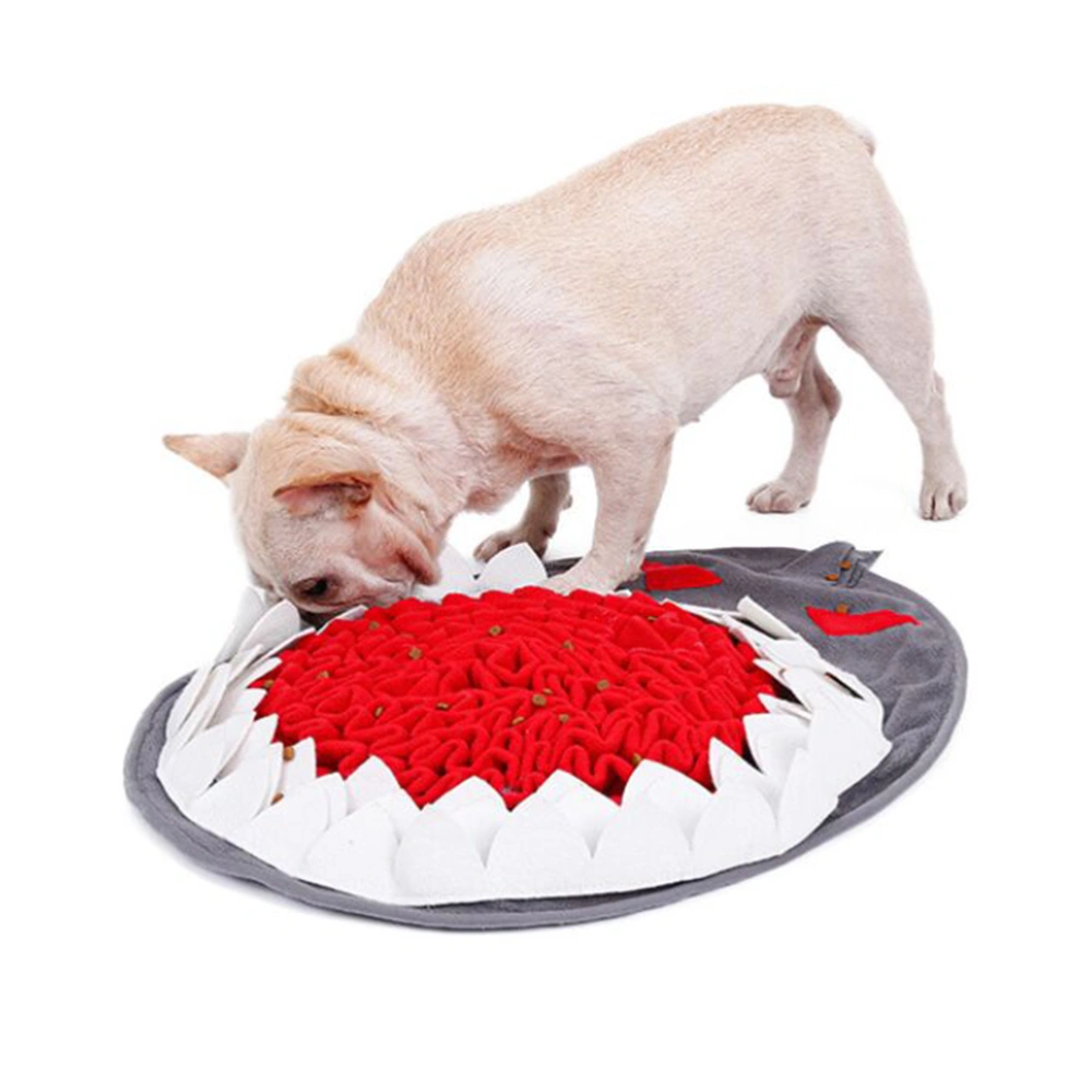 Pet Dog Training Pad Puppy Snuffle Mat Pet Puzzle Toy Sniffing Nose Training Pad