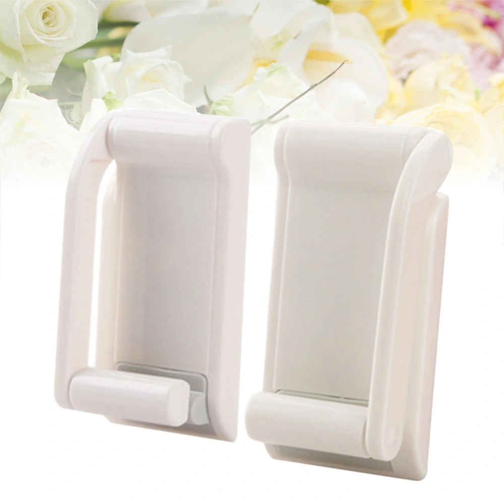 Magnetic Bathroom Tissue Holder Toilet Paper Holder Plastic Finish Paper Roll Holder for Homes