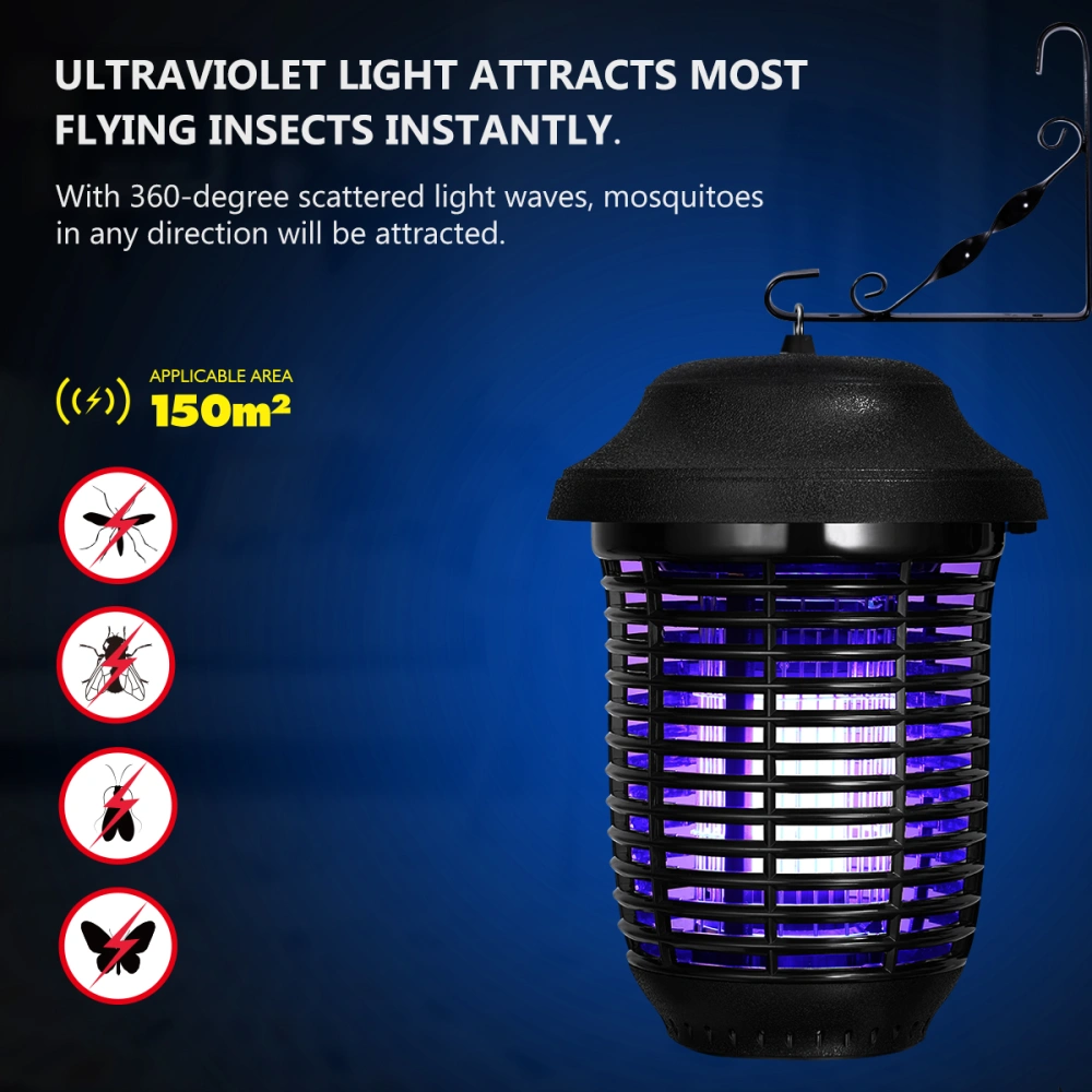 YUNLIGHTS Electric Mosquito Killer 32W Indoor Outdoor Fly Bug Insect Zapper UV Light Mosquito Trap with US Plug