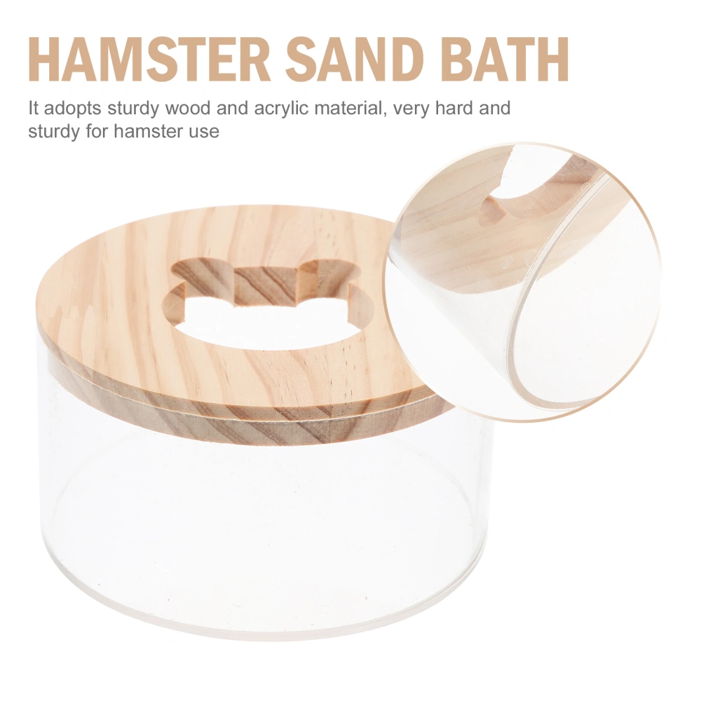 Hamster Sand Bathtub Pet Sand Bath Box Hamster Shower Bathtub Small Pet Supply