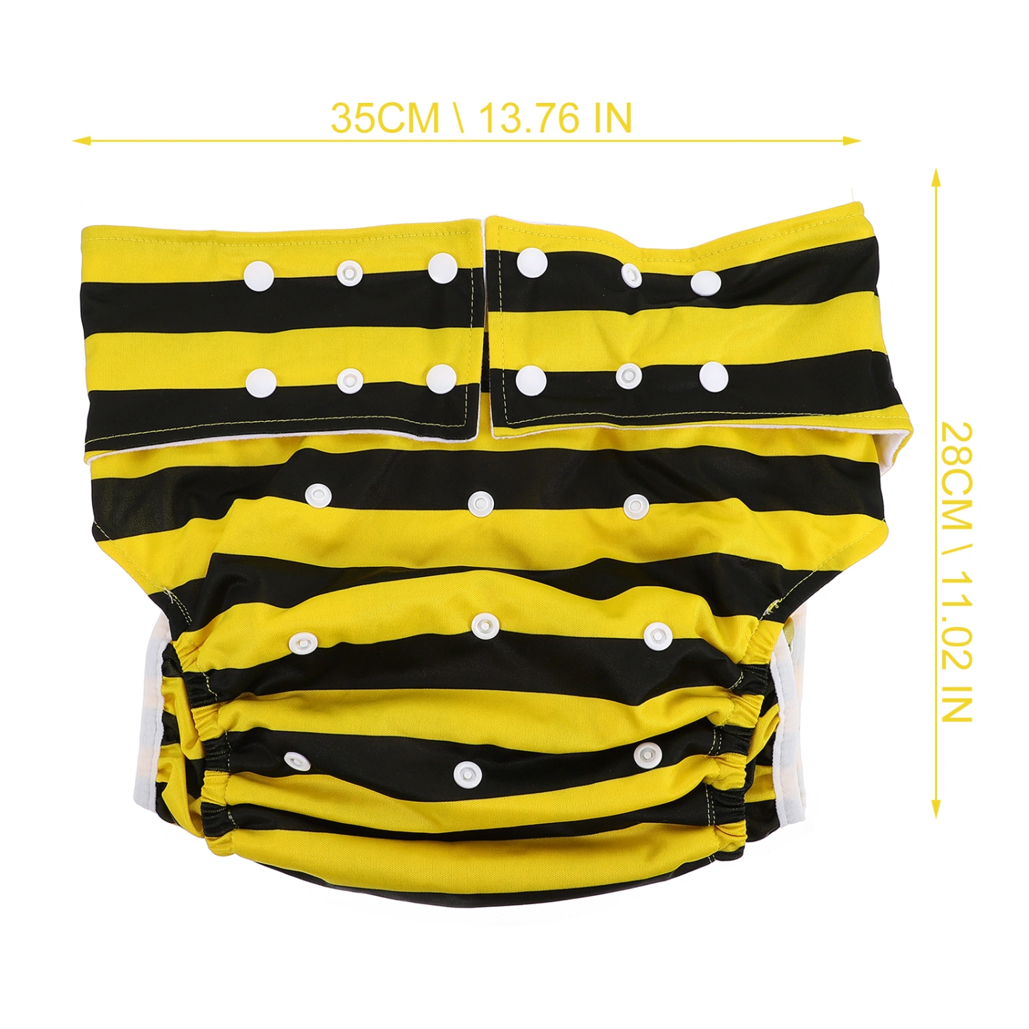 1Pc Old People Leakproof Diaper Exquisite Printed Adult Reusable Cloth Diaper