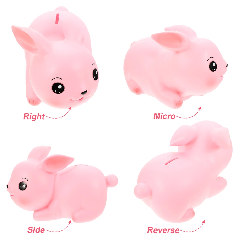 Kids Animal Coin Bank Bunny Decor Cartoon Coin Bank Anti-fall Money Jar Decor