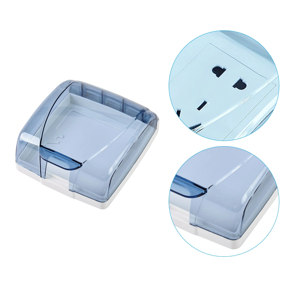 4Pcs Wall Switch Protectors Wall Socket Panel Outlet Cover Blocker Guard 86 Type