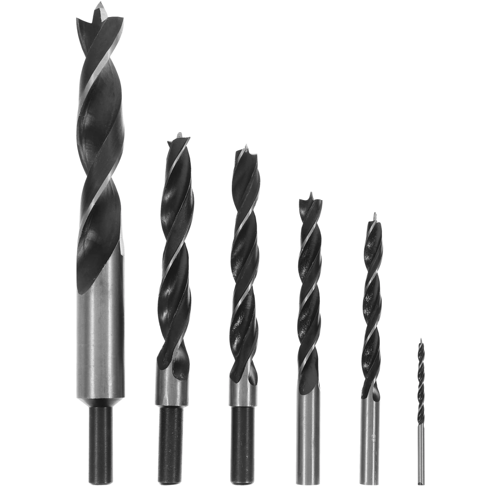 6Pcs Professional Drill Bit Heavy Duty Drill Bits for Metal Steel Wood Plastic