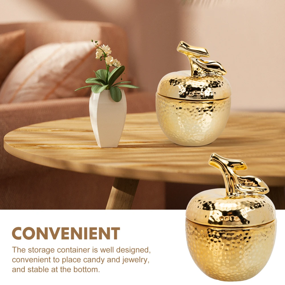 Household Candy Container Decorative Jewelry Box Multi-function Jewelry Case