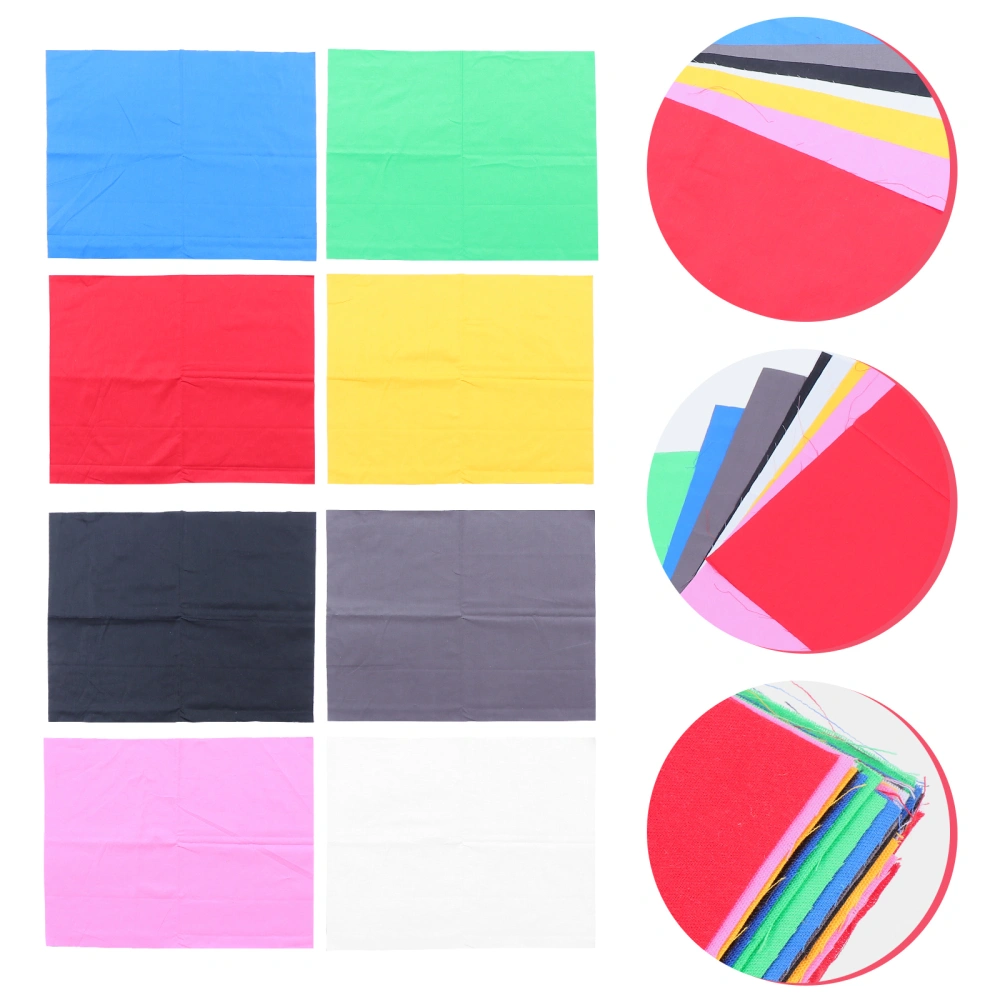 8 Sheets of DIY Cotton Fabrics DIY Sewing Cloth DIY Sewing Fabrics DIY Material