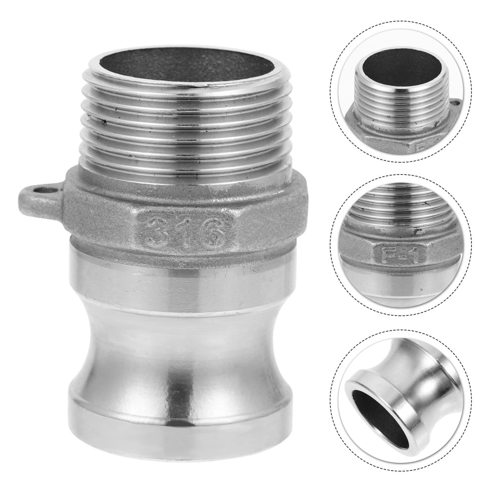 Hose Fittings Stainless Steel F-type Cam Lock Fitting Cam Groove Coupling