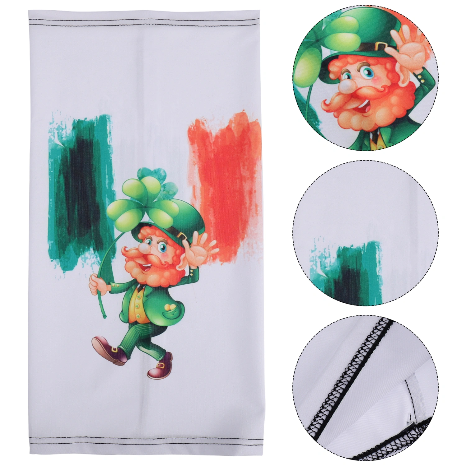 1pc Saint Patrick's Day Themed Outdoor Cycling Sunscreen Ice Silk Mask