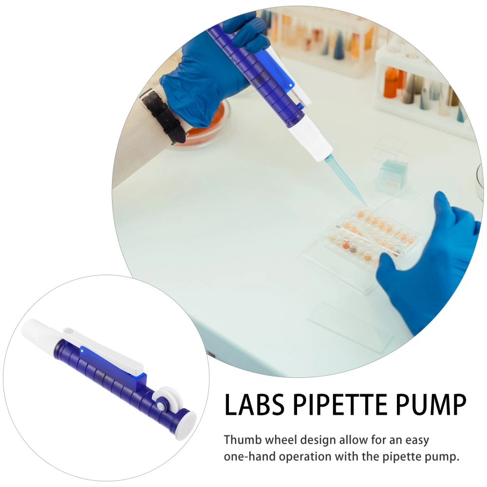 Pipette Pump 2ml Labs Tool Laboratory Instruments Suction Power for Pipettes