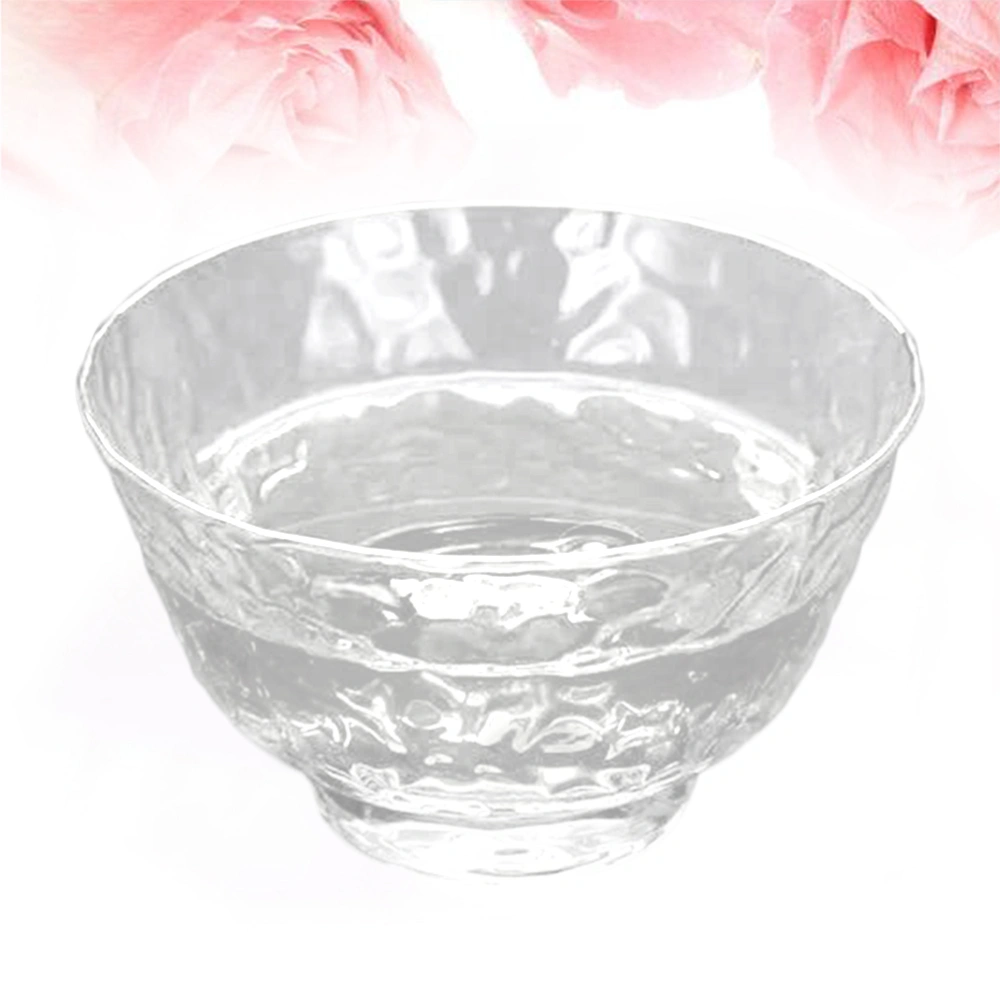 Round Shape Drinking Mug Glass Water Cups Heat-resisting Glass Cup Portable Delicate Grain Tea Cups for Office Home