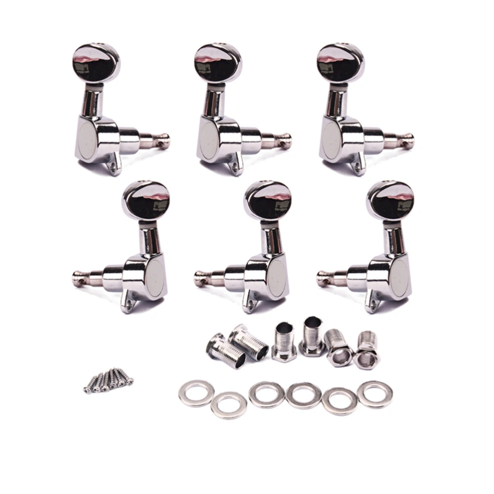 Guitar Tuning Pegs Tuners Machine Heads for Electric Guitar 3L 3R Pack of 6