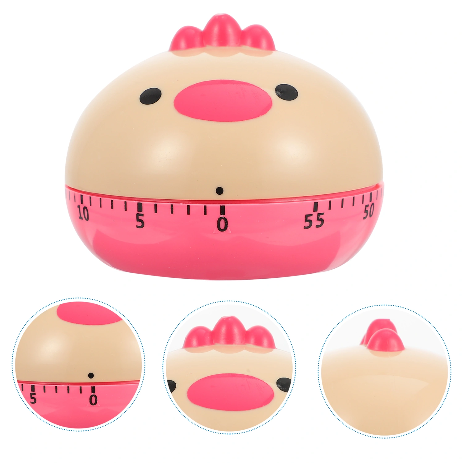 1pc Home Lovely Kitchen Timer Count Down Alarm Reminder Timer Mechanical Timer