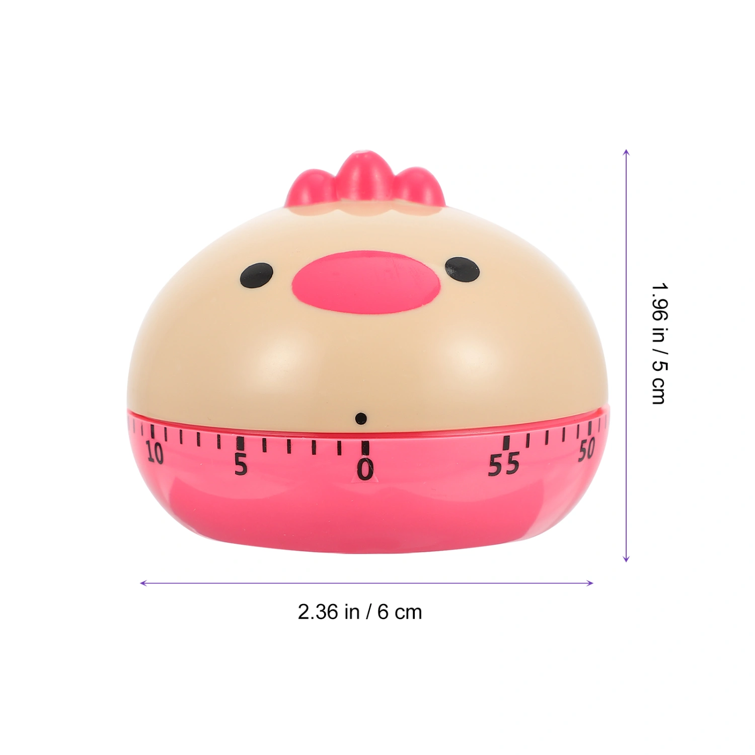 1pc Home Lovely Kitchen Timer Count Down Alarm Reminder Timer Mechanical Timer