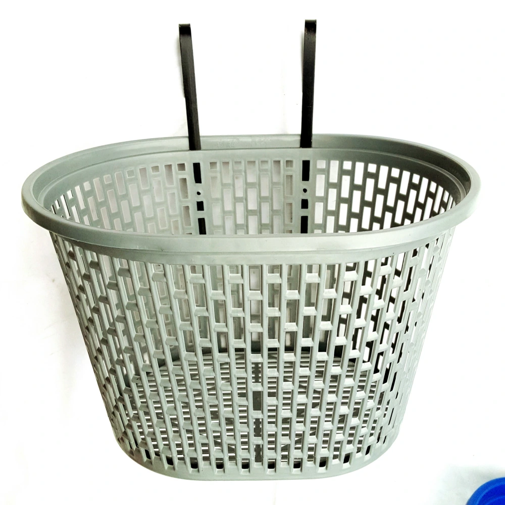 Convenient Bike Basket Plastic Front Basket Professional Bike Vegetable Basket Cycling Accessory