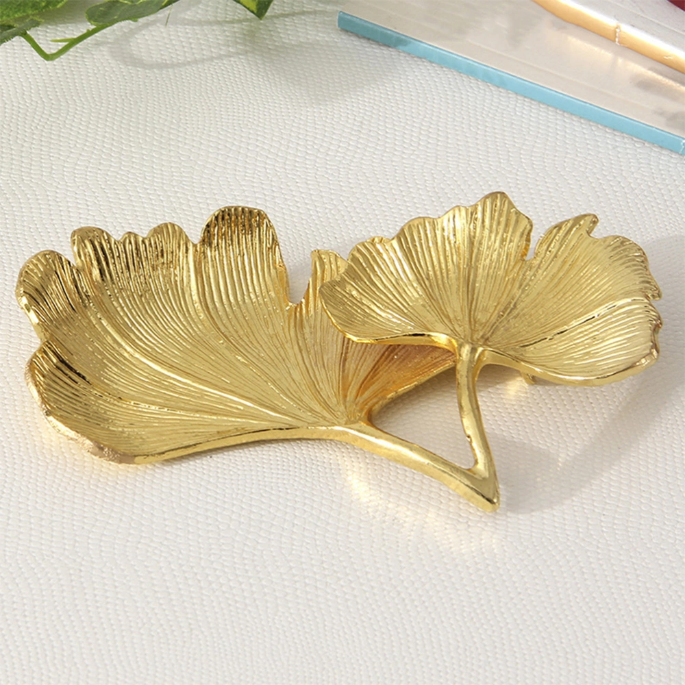 Ginkgo Leaf Tray Ring Holder Organizer Tray Ring Jewelry Plate Trinket Dish