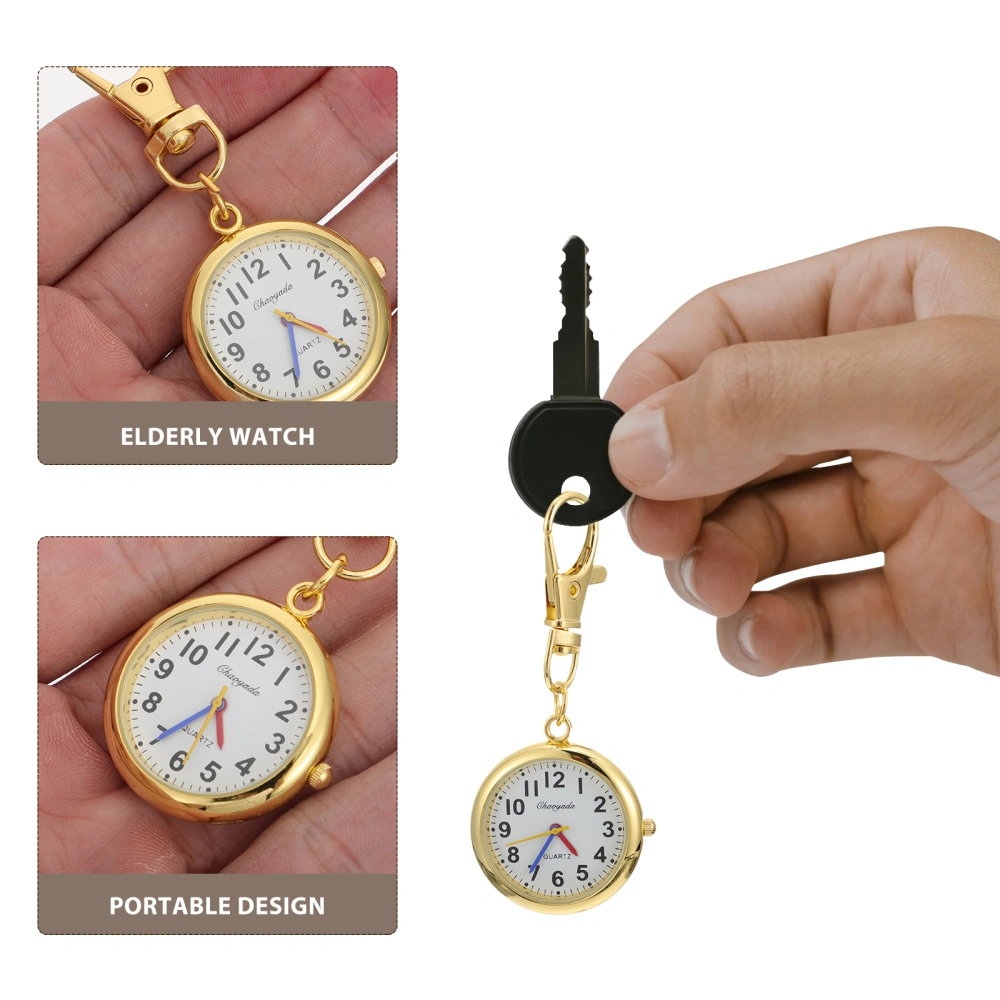 1 Pc Big Number Pocket Watch Children School Watch Fashionable Pocket Watch