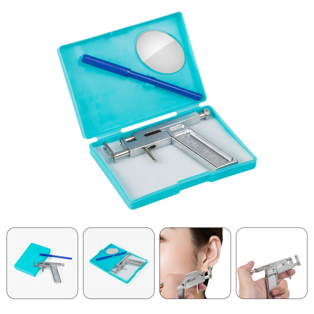 1 Set of Ear Piercing Kit Body Ear Piercing Tool Piercing Machine Ear Piercing Tool