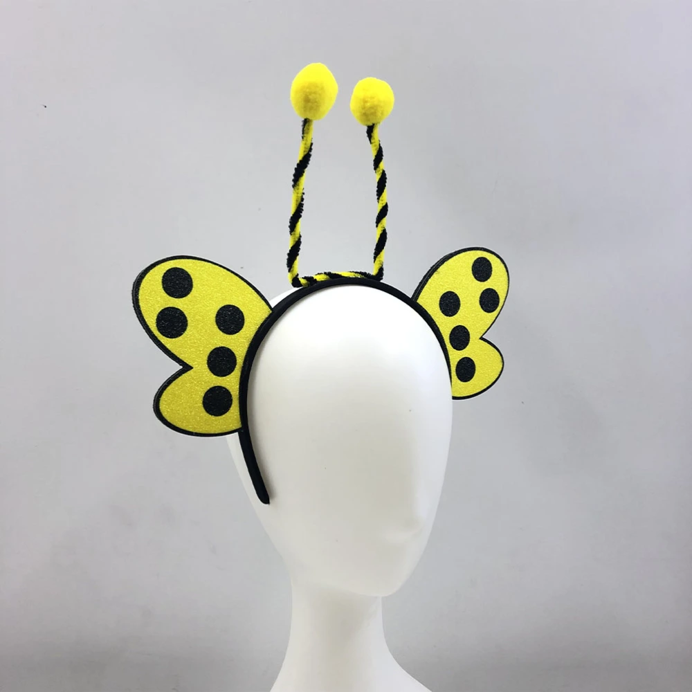 Bee Hair Clasp Parent-child Headband Boys Girls Party Prop Hair for Halloween Party Decoration Use Tool