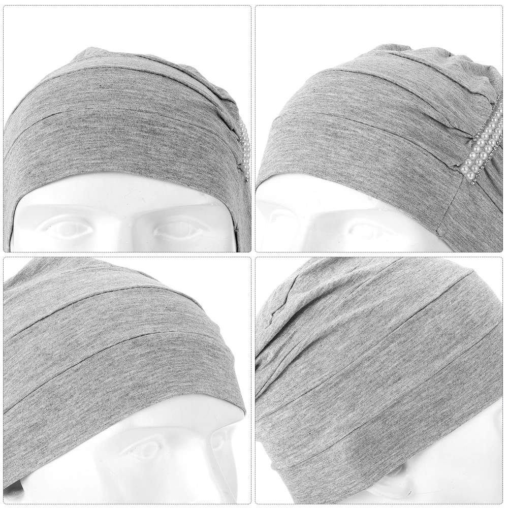 1Pc Elastic Modal Cotton Sleeping Hat Comfortable Sleep Hat Chic Women Headband