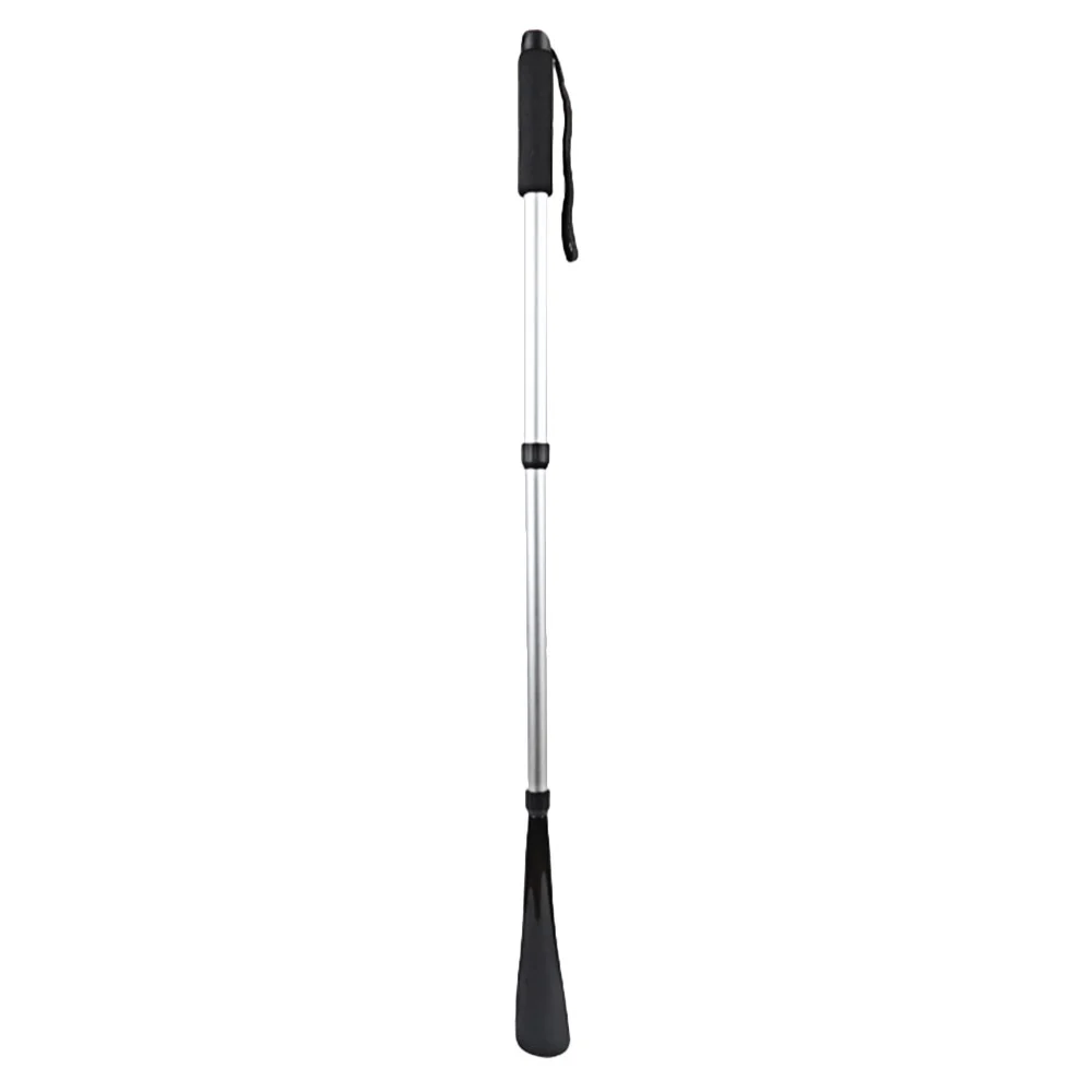 Retractable Shoehorn Long Handle Professional Plastic Shoe Lifter for Home