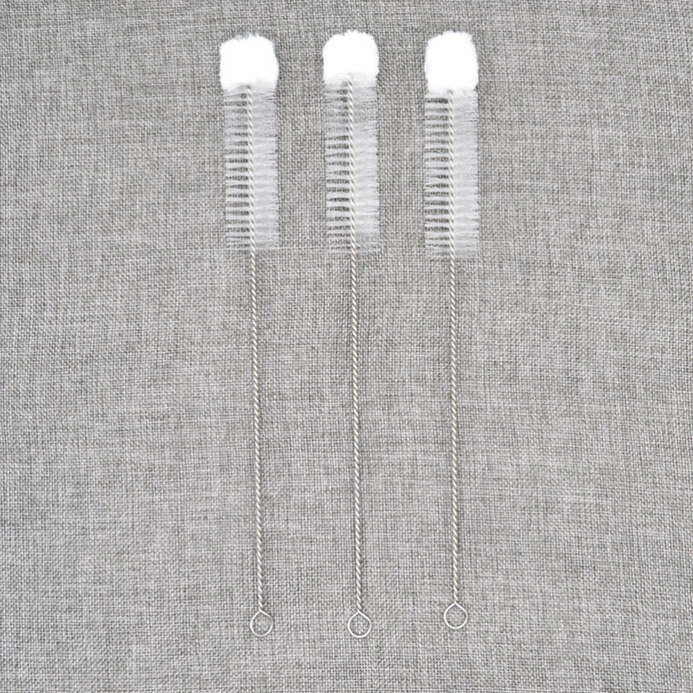 5pcs Softy Tip Nylon Brush Cotton Tip Nylon Brush Cotton Head Nylon Brush