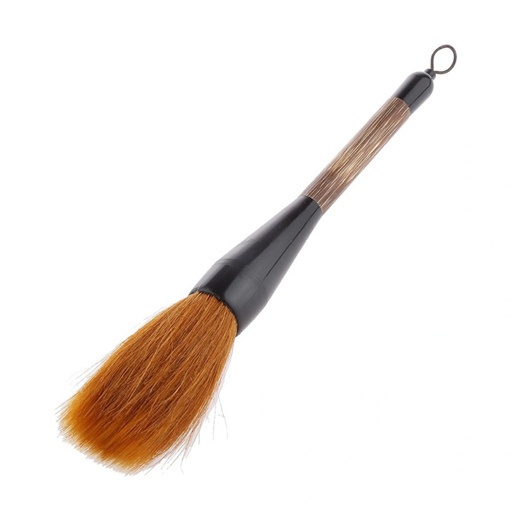 Yellow Wolf Hair Short Bamboo Shaft Chinese Writing Brush Calligraphy Brush