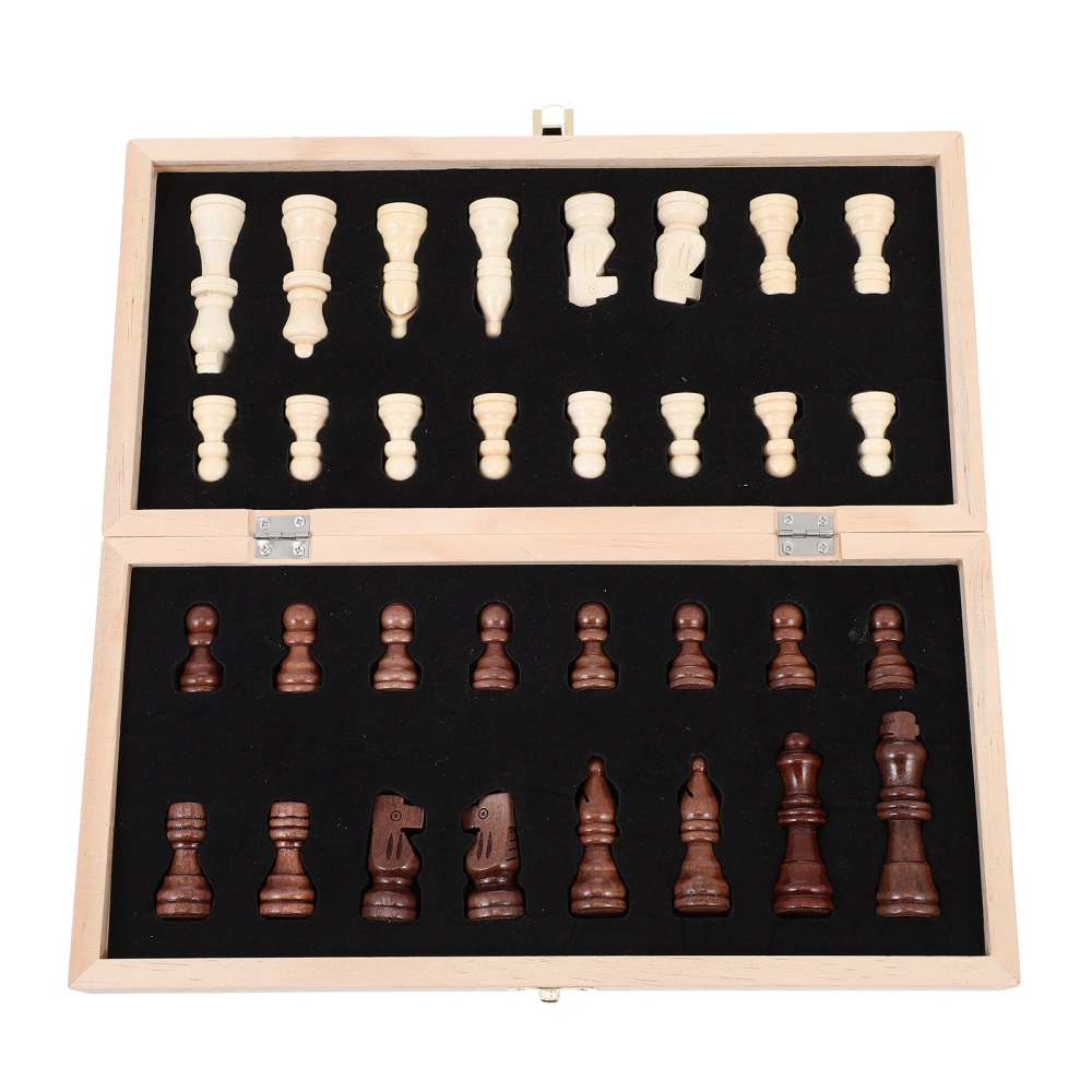 1 Set Creative Magnetic Chess Toy Wooden International Chess Plaything