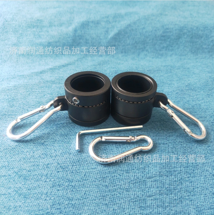 1 Set Flag Pole Clip Mounting Rings With Clip Flagpole Fittings Rotating Flagpole Rings