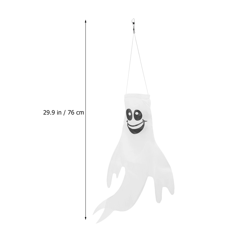 1pc Halloween Windsock Pendant Outdoor Wind Direction Flag Halloween Ornament