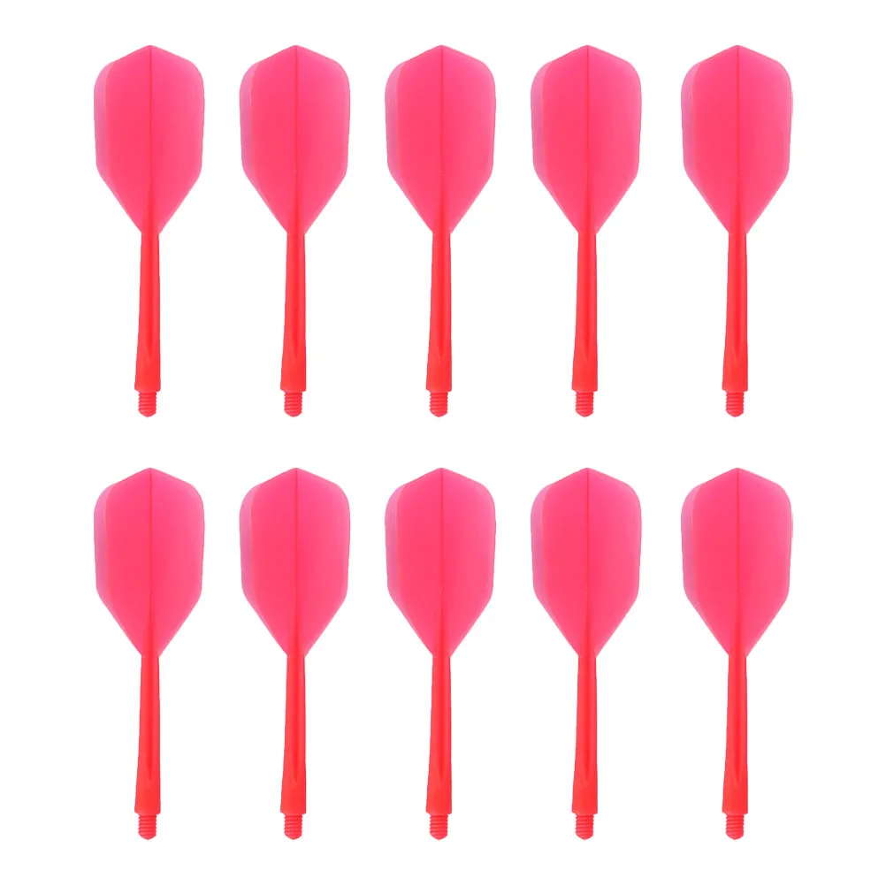 10 Pcs Professional Dart Flights and Shafts Dart Accessory Integrated Dart Shaft