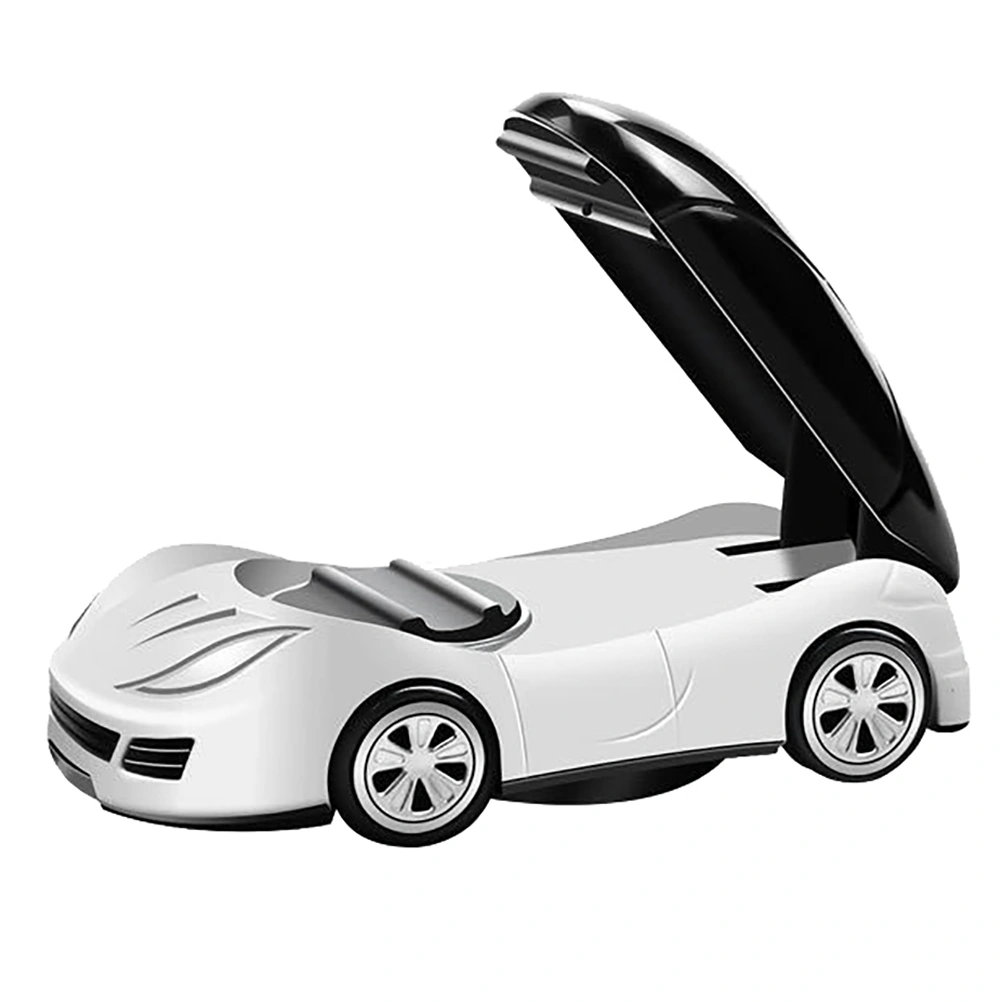 1Pc Rotating Smart Phone Holder Phone Support Vehicle Shape Phone Bracket