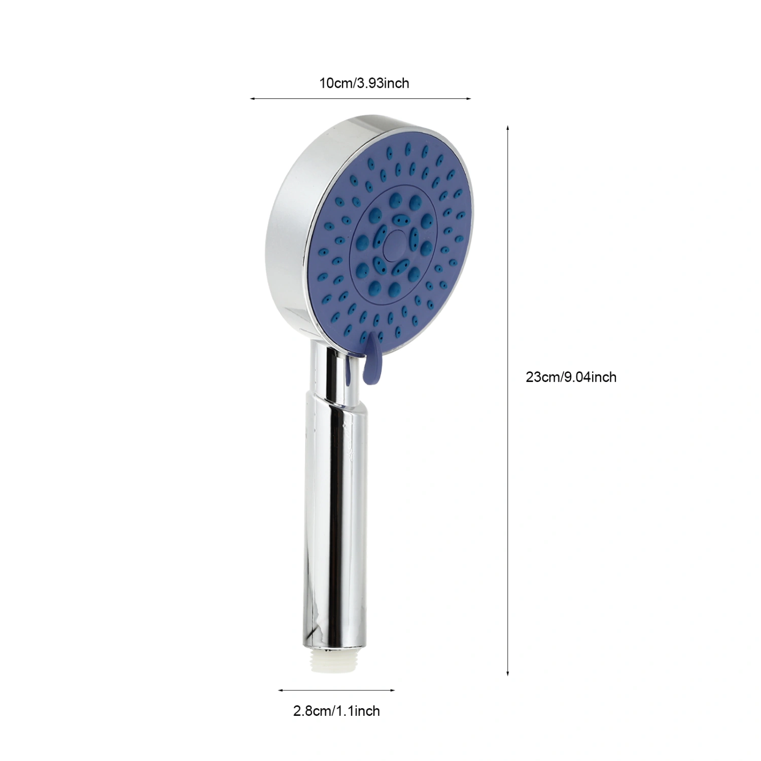 1 Set Bathroom Shower Head Rainfall Shower Head Heat-resistant Shower Head