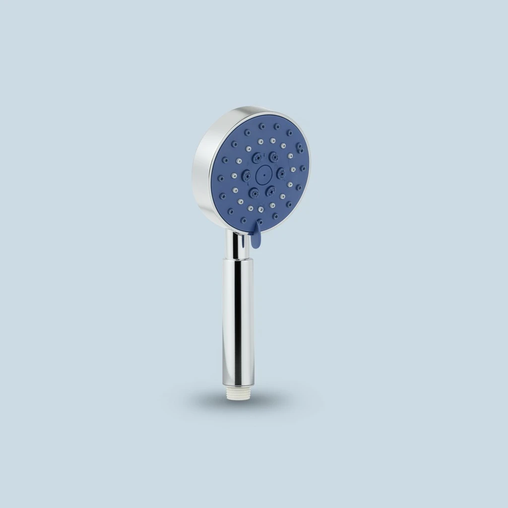 1 Set Bathroom Shower Head Rainfall Shower Head Heat-resistant Shower Head