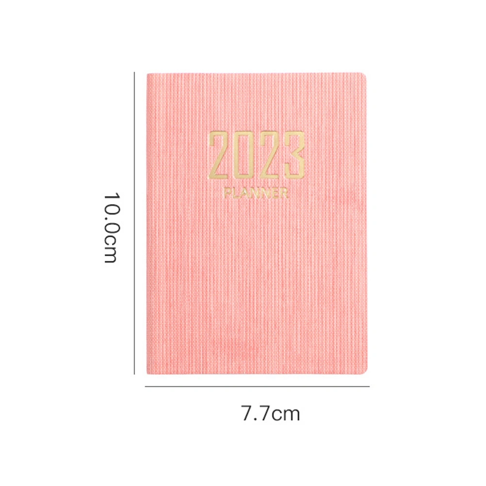 4pcs Daily Schedule Book 2023 Planner Daily Appointment Planning Notebook