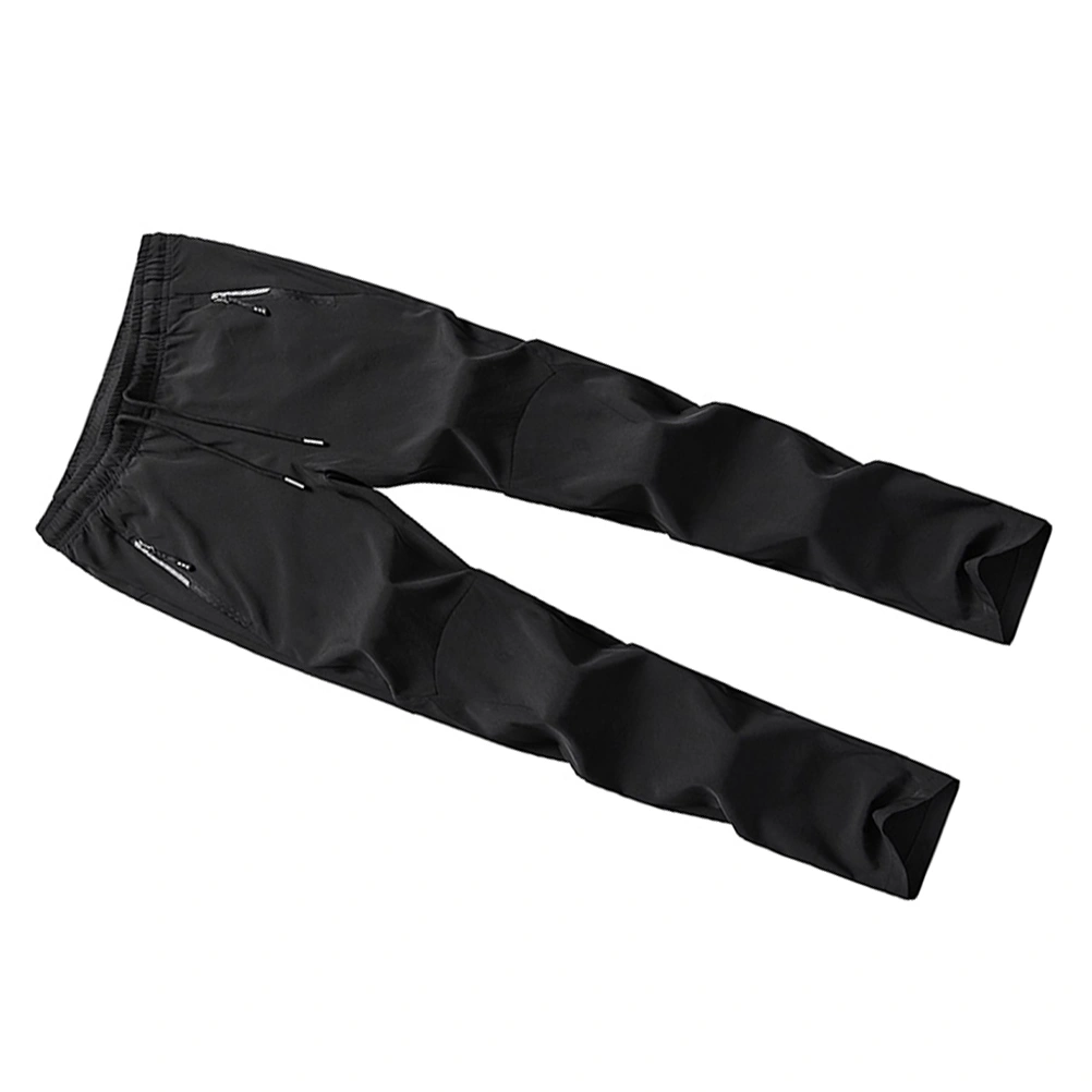 Outdoor Waterproof Quick-dry Hiking Leisure Quick-dry Pants Pants Hiking Camping Cycling Trousers for Women (Black XXL for Women)