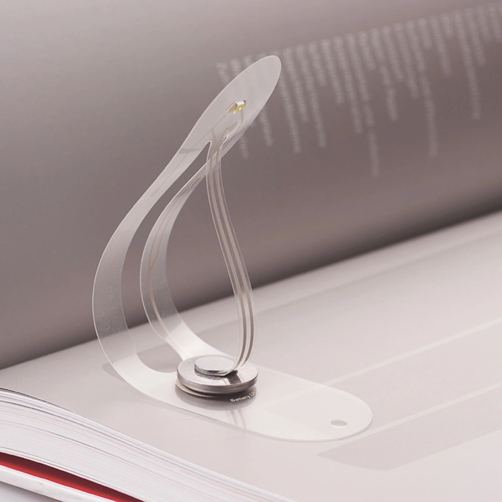 LED Portable Bookmark Lamp Learning Desk Flexible Reading Night Light for Home Office