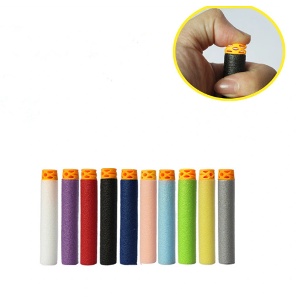 100pcs EVA Sponge Darts for War Game  Series Blasters Kids Toy (White)