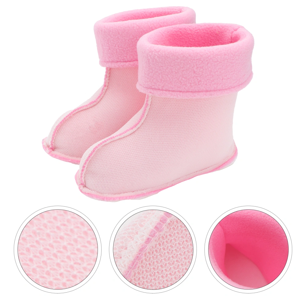 1 Pair Kids Rain Boot Liner Splittable Boot Inner Wearing Plush Warm Boot Liner