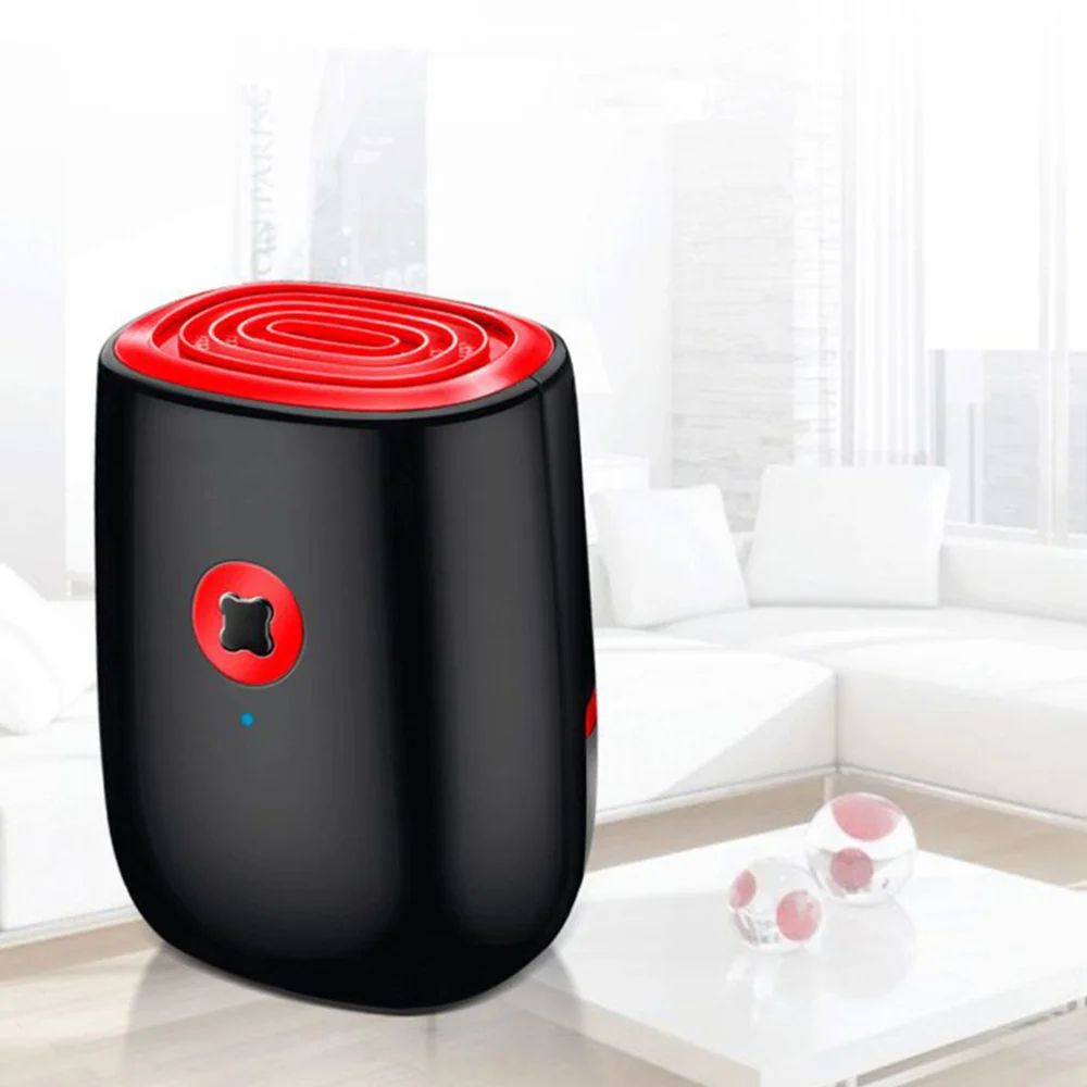 Compact Dehumidifier Fashionable Electric Dehumidifier for Bathroom Home Kitchen Closet with EU Plug