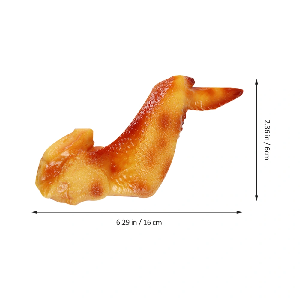 Simulation Food Model Chicken Wing Model Photo Prop Home Decorative Prop