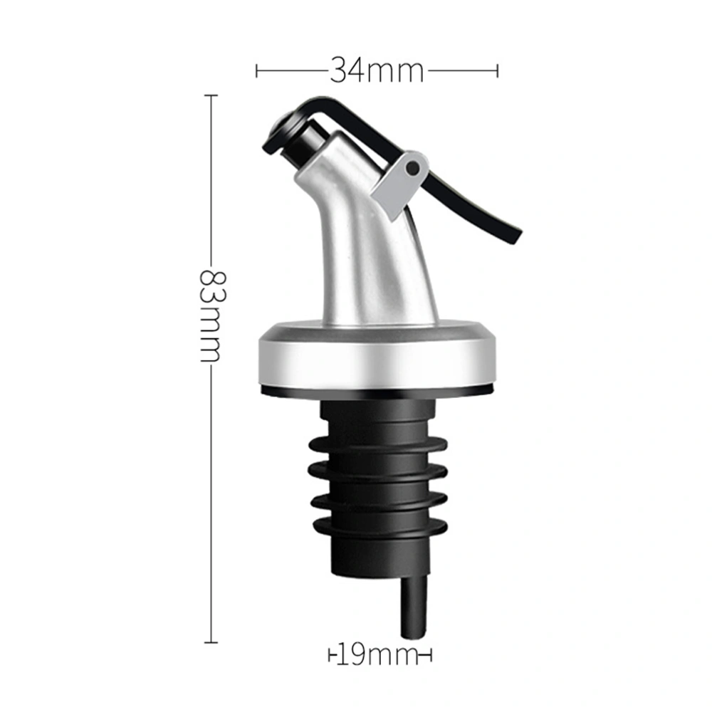 10pcs Oil Stopper Press Sauce Bottle Nozzle Wine Pourer Mouth Kitchen Accessories