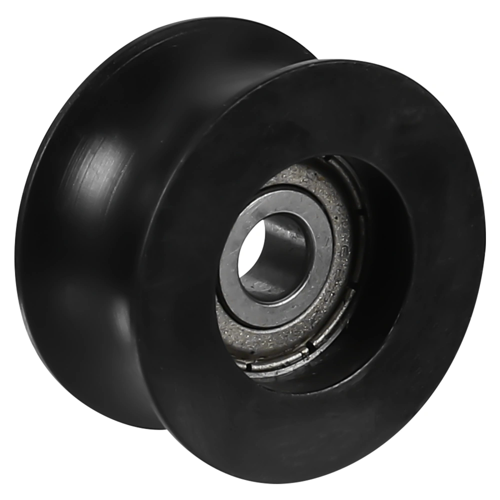 1pc Nylon U-Groove Pulley Groove Wheel Roller Guide Wheel for Doors Windows