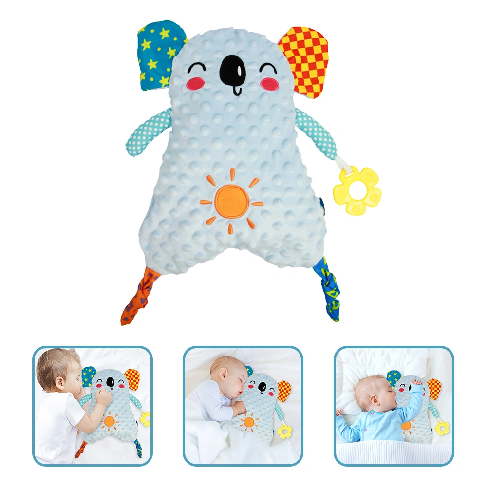 Cartoon Baby Soothing Towel Cartoon Animal Soother Towel for Toddler Newborn