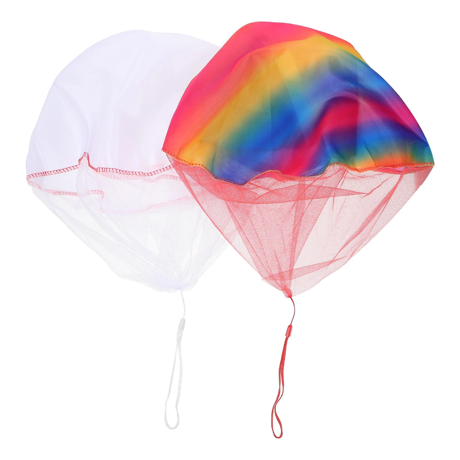 2pcs Hand Throw Parachute Toys Outdoor Parachute Toys Kids Parachute Toys