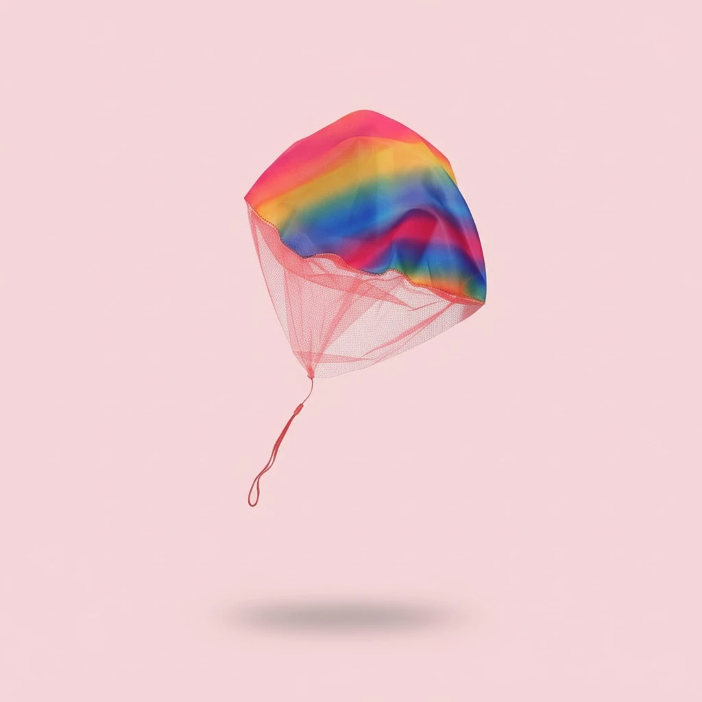 2pcs Hand Throw Parachute Toys Outdoor Parachute Toys Kids Parachute Toys