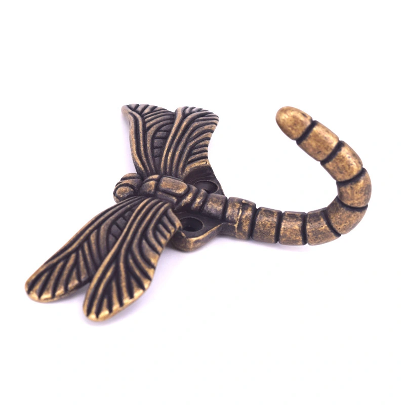 Wall Hanging Hook Dragonfly Shape Wall Organizer Hook Novelty Door Back Hook