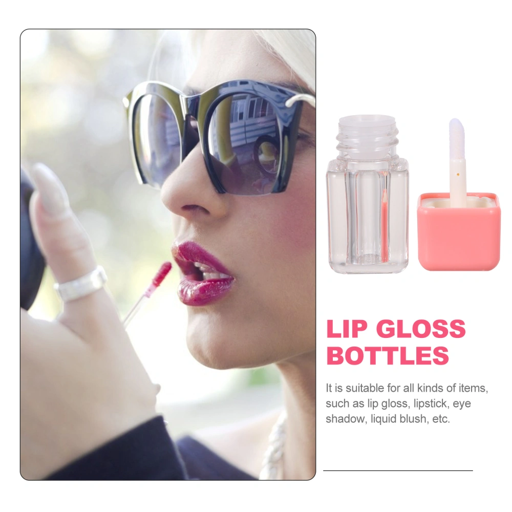 10pcs Portable Mini Lip Gloss Bottles Lipstick Sub Bottles DIY Lip Gloss Tubes